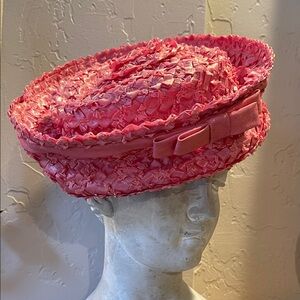 Vintage Union Made Elegant Pink Women's Hat
